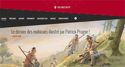 Desktop Screenshot of editions-margot.com